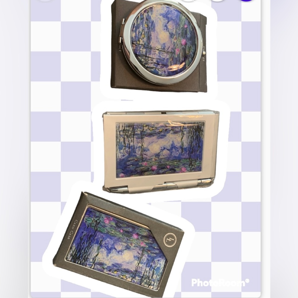 Lucy Lu designs, Matisse accessories, compact note, pad, and pen card ca…